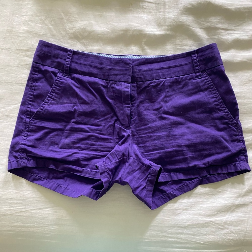 J. Crew broken in chino shorts size 4